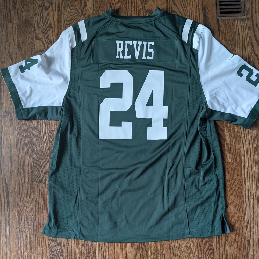 Nwot Revis Nike XL Jets Jersey
